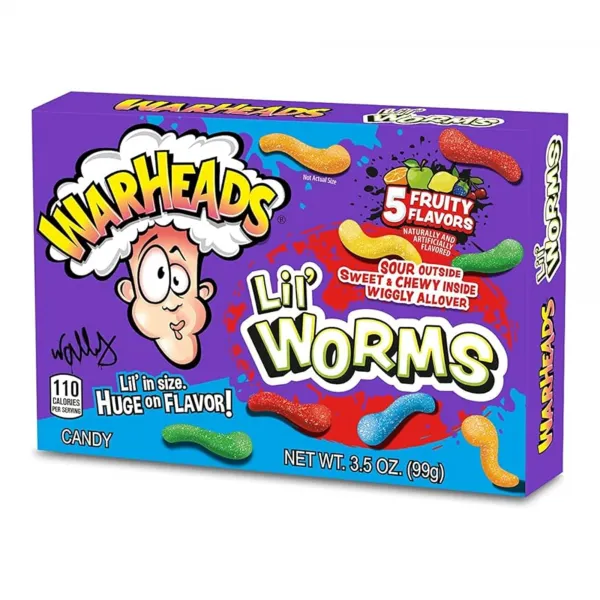 Warheads lil worms pak (12x 99gr)