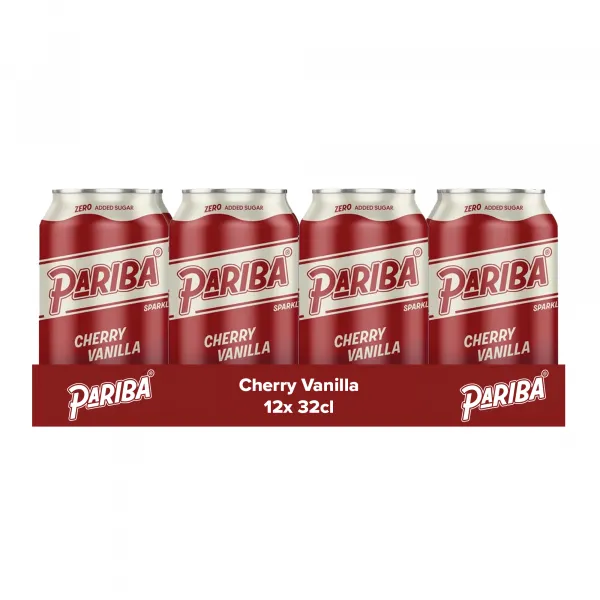 Pariba cherry vanille blik (12x 32cl)