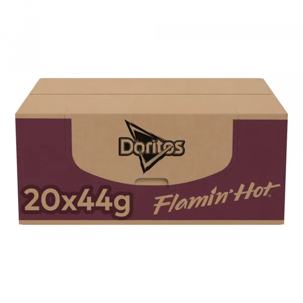 Doritos flamin’ hot zakje (20x 44gr)