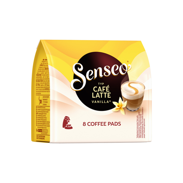 Senseo Cafe Latte Vanille (4x 8-pads) - Groothandel Compliment.nl