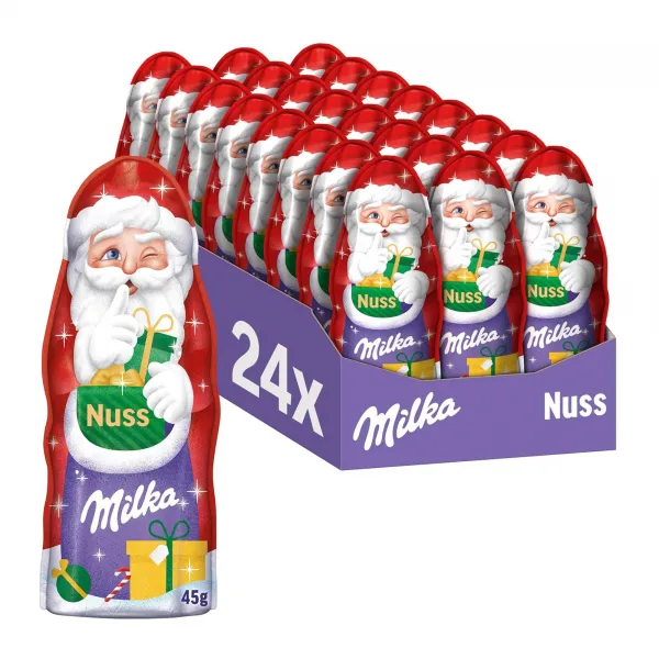 Milka weihnachtsmann apenmilch (14x 90gr)