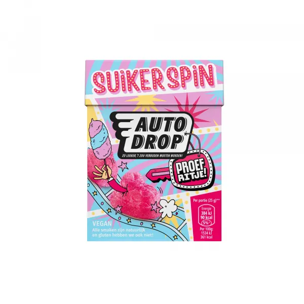 Autodrop Proefritje Suikerspin (6x 275gr)