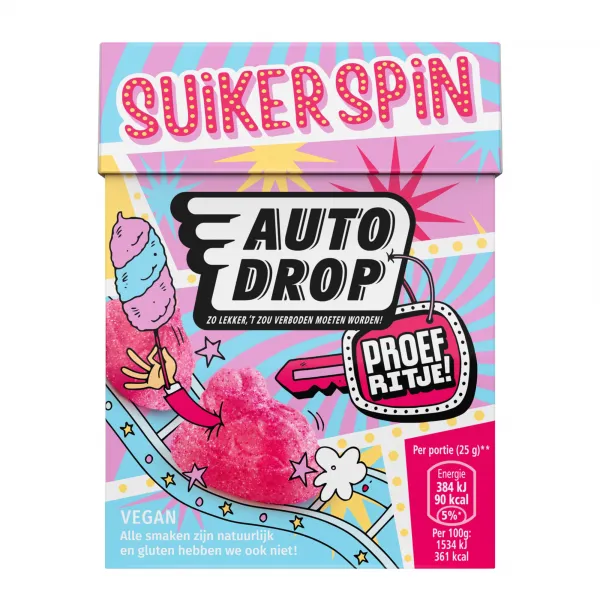 Autodrop Proefritje Suikerspin (6x 275gr)