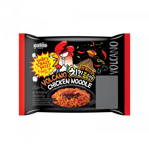 Paldo Instant Noodles Volcano Kip Hot&Spicy (16x 140gr)