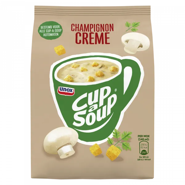 Unox Cup-a-Soup Vendingzak Champignon (40-porties)