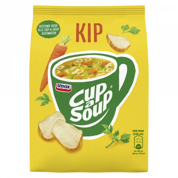 Unox Cup-a-Soup Vendingzak Kip (40-porties)