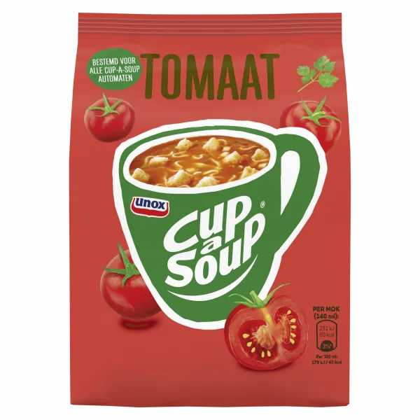 Unox Cup-a-soup vendingzak tomaat (40-porties)