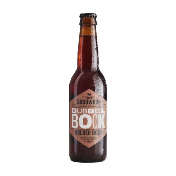 Het Brouwdok Bolderbock Dubbel Bock Fles (12x 33cl) - Afbeelding 3