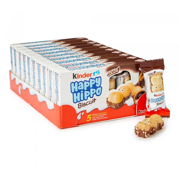 Kinder Happy Hippo Hazelnoot (5x10x20.7gr)