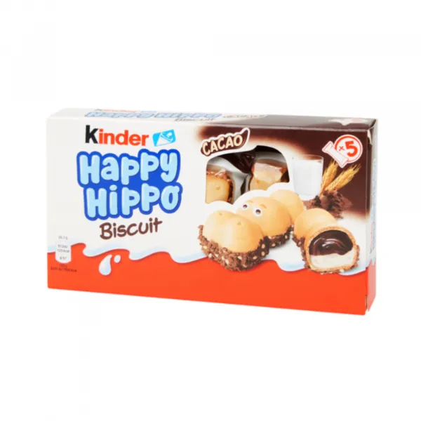 Kinder Happy Hippo Hazelnoot (5x10x20.7gr)