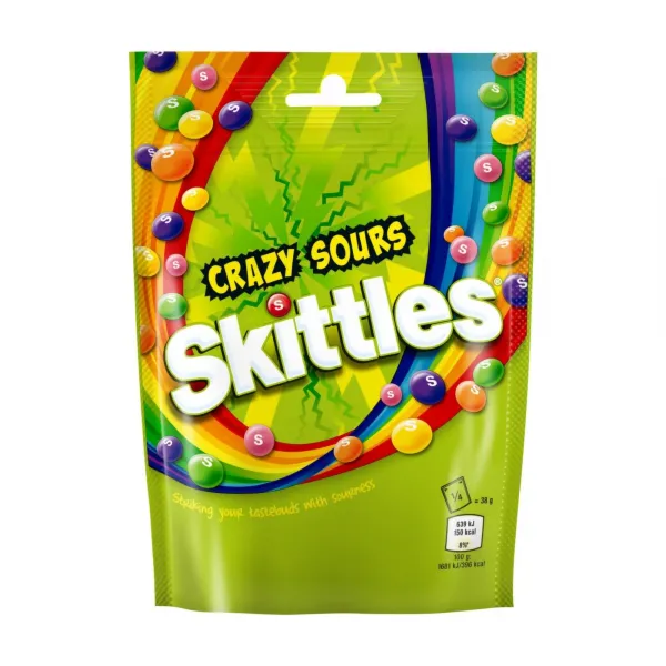 Skittles Crazy Sours Stazak (15x 152gr)