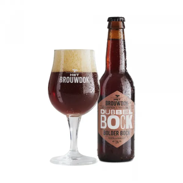 Het Brouwdok Bolderbock Dubbel Bock Fles (12x 33cl)