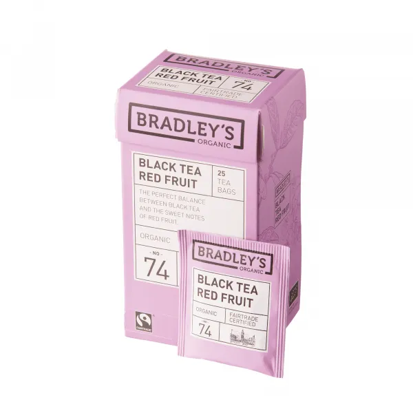 Bradley’s Organic NO. 74 Black Tea Red Fruit (25x 2gr)