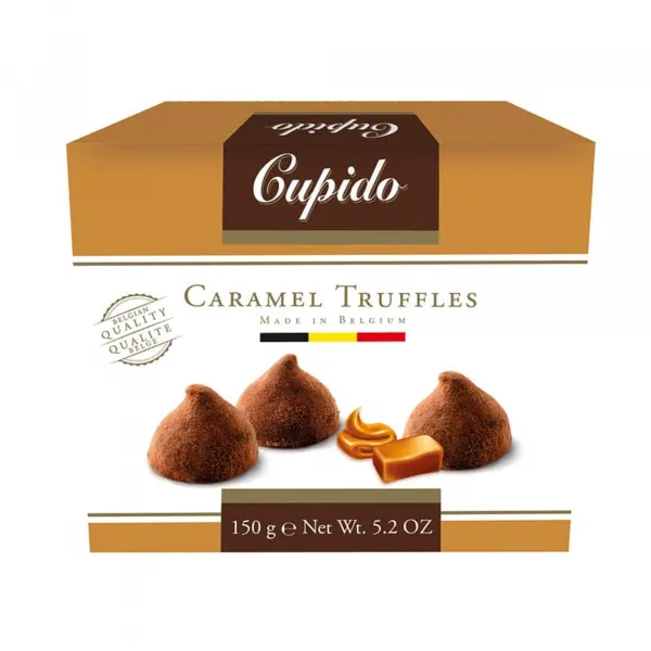 Cupido Cacaotruffels Caramel (12x 150gr)