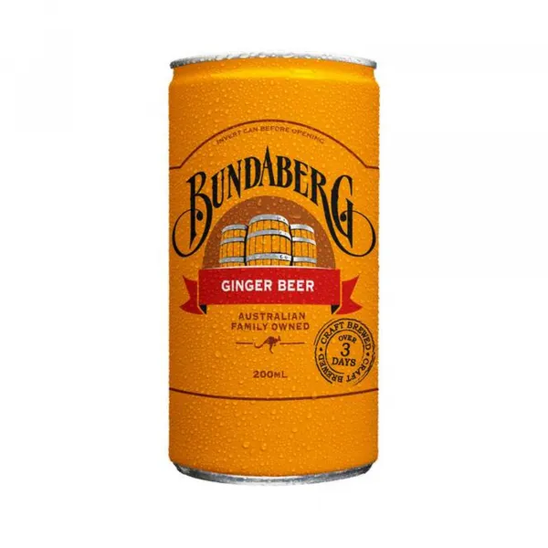 Bundaberg Gingerbeer Blik (24x 20cl) - Afbeelding 2