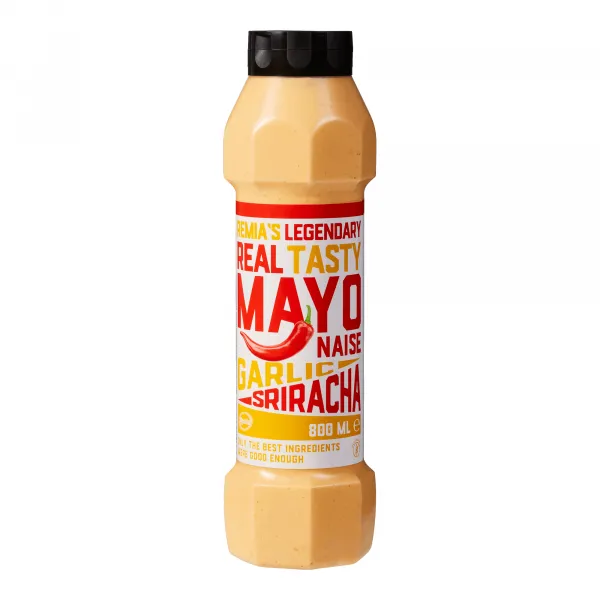 Remia Legendary Real Tasty Mayonaise Garlic Sriracha (800 ml)