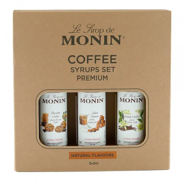 Monin Coffee set (3x 5cl)