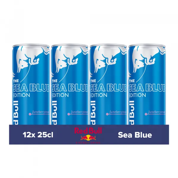 Red Bull Sea Blue blik (24x 250ml) 2-pack - Afbeelding 3