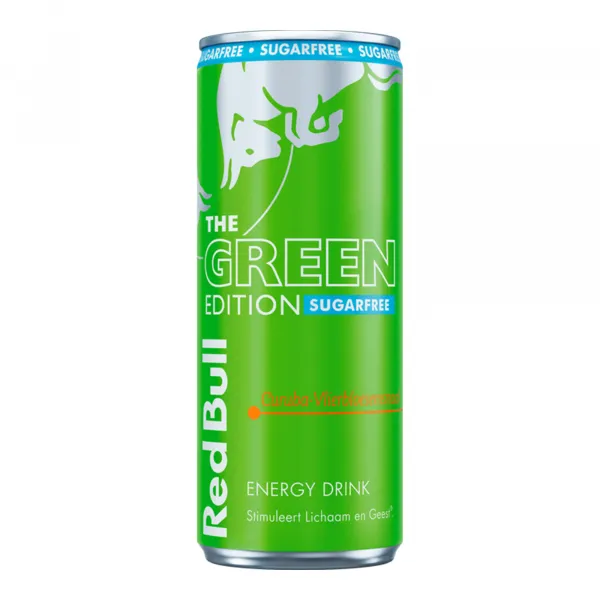 Red Bull The Green Edition Sugarfree Curuba Vlierbloesem (12x 250ml)